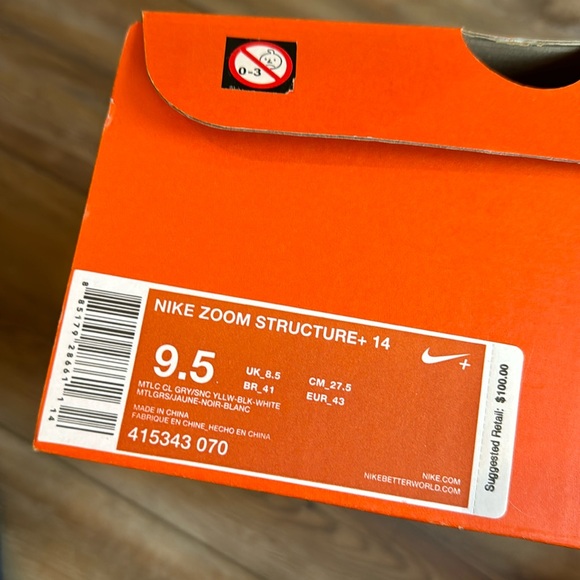 Nike Zoom Structure+ 14 New in Box! main image 6